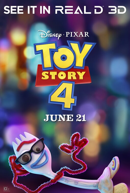 1000 piece jigsaw puzzle for the movie poster: Toy Story 4 (2019) ver24
