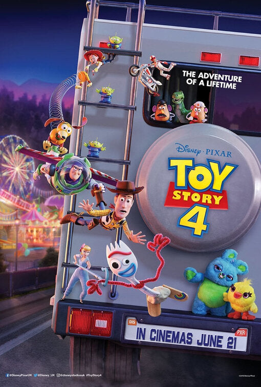 1000 piece jigsaw puzzle for the movie poster: Toy Story 4 (2019) ver9