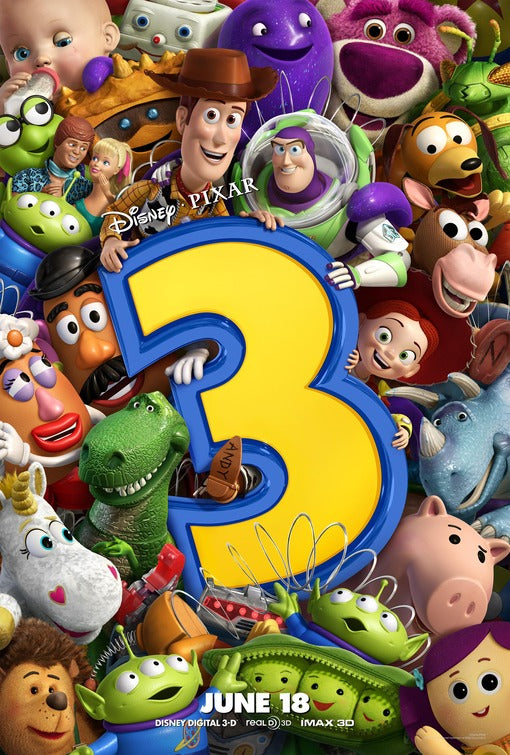 1000 piece jigsaw puzzle for the movie poster: Toy Story 3 (2010) ver10