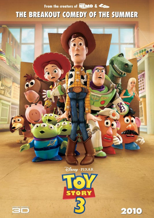 1000 piece jigsaw puzzle for the movie poster: Toy Story 3 (2010) ver11