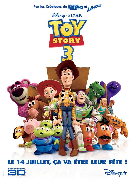 1000 piece jigsaw puzzle for the movie poster: Toy Story 3 (2010) ver27