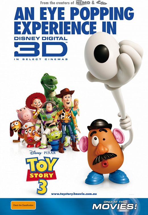 1000 piece jigsaw puzzle for the movie poster: Toy Story 3 (2010) ver30