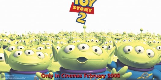 1000 piece jigsaw puzzle for the movie poster: Toy Story 2 (1999) ver2