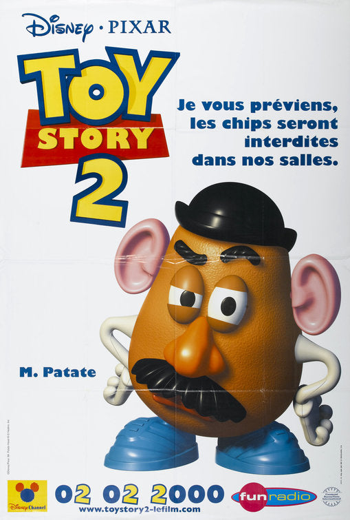 1000 piece jigsaw puzzle for the movie poster: Toy Story 2 (1999) ver5