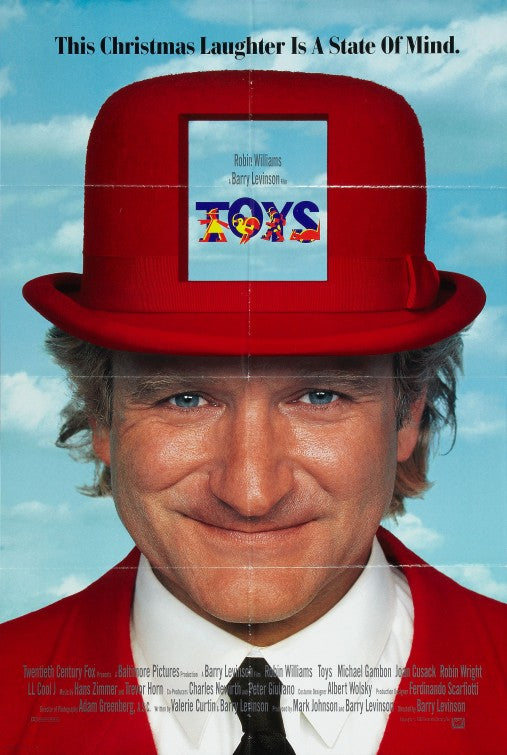 the movie poster: Toys (1992)