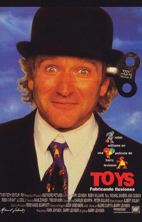 1000 piece jigsaw puzzle for the movie poster: Toys (1992) ver4