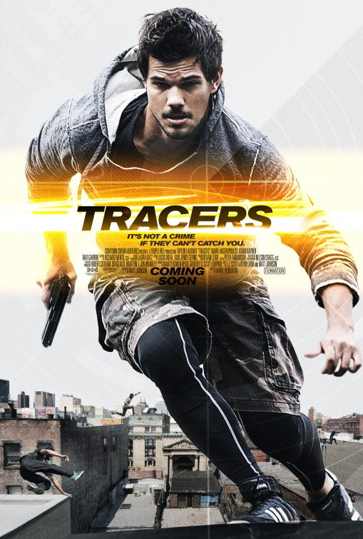 1000 piece jigsaw puzzle for the movie poster: Tracers (2014)