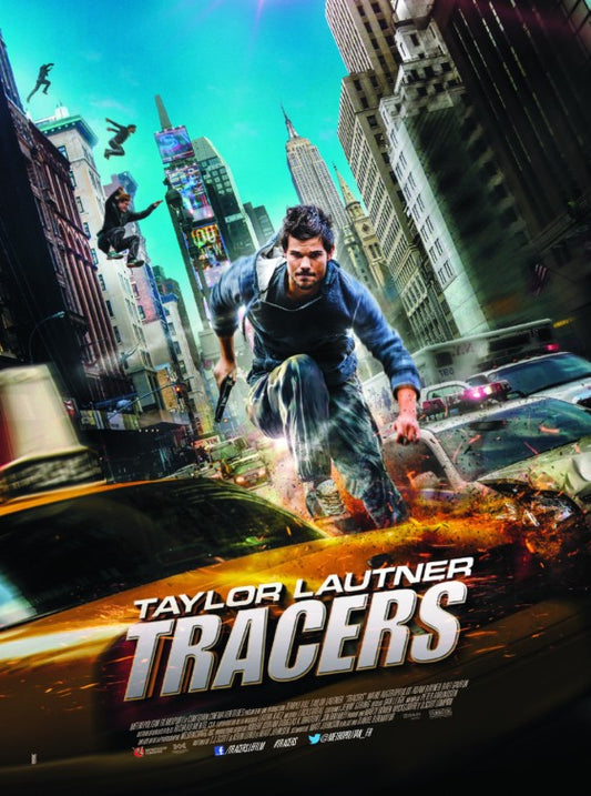 1000 piece jigsaw puzzle for the movie poster: Tracers (2014) ver2