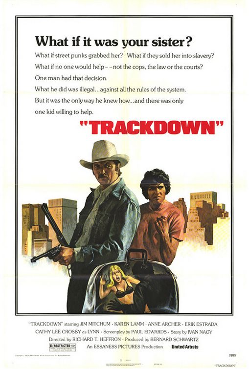 the movie poster: Trackdown (1976)