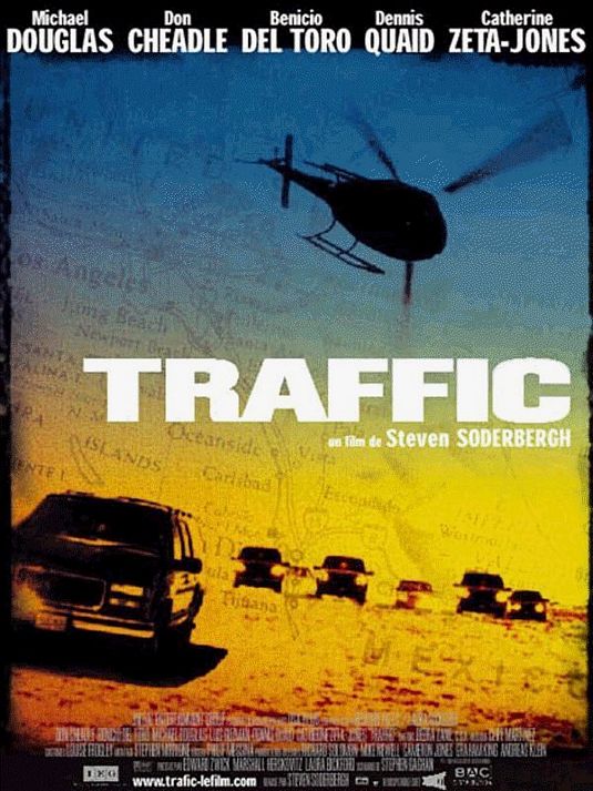 the movie poster: Traffic (2000) ver3