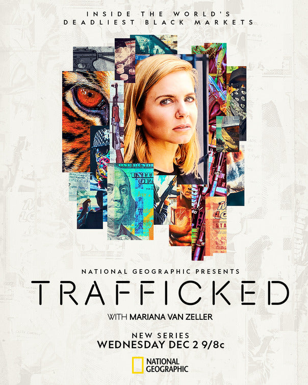 1000 piece jigsaw puzzle for tv poster: Trafficked with Mariana Van Zeller