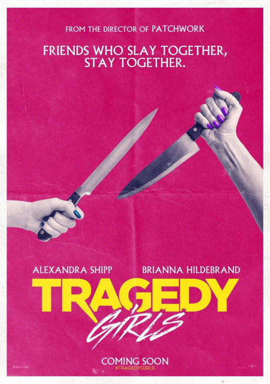 1000 piece jigsaw puzzle for the movie poster: Tragedy Girls (2017) ver2