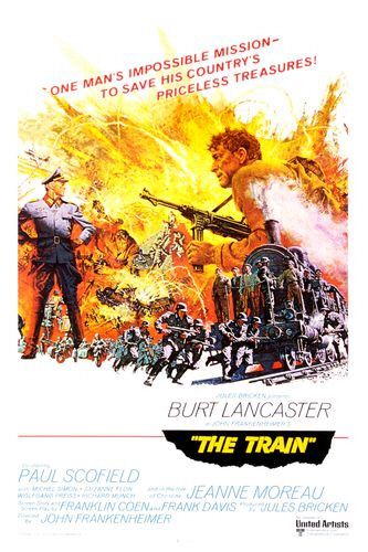 the movie poster: The Train (1964)