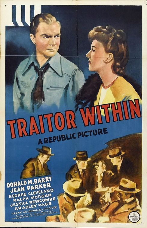 the movie poster: The Traitor Within (1942)