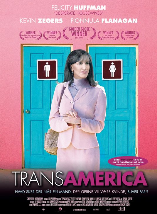 the movie poster: Transamerica (2005) ver3