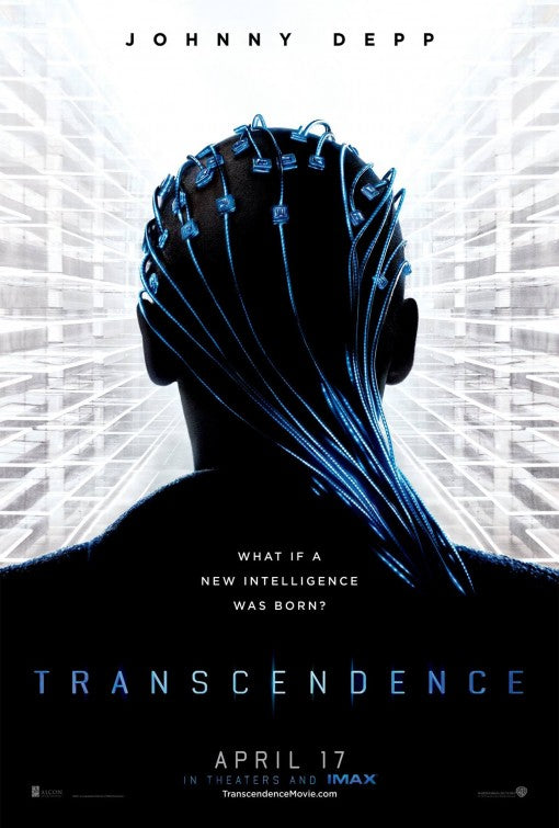1000 piece jigsaw puzzle for the movie poster: Transcendence (2014)