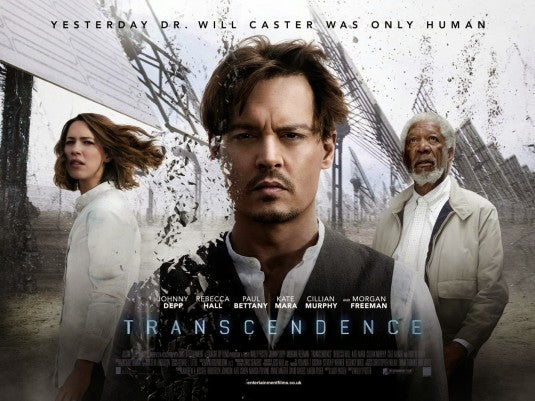 1000 piece jigsaw puzzle for the movie poster: Transcendence (2014) ver4