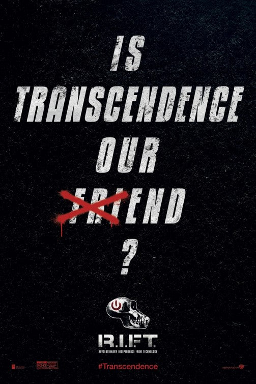 1000 piece jigsaw puzzle for the movie poster: Transcendence (2014) ver5
