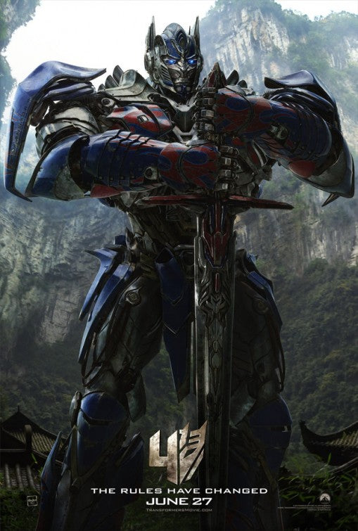 1000 piece jigsaw puzzle for the movie poster: Transformers: Age of Extinction (2014) ver5
