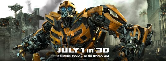 1000 piece jigsaw puzzle for the movie poster: Transformers: Dark of the Moon (2011) ver4