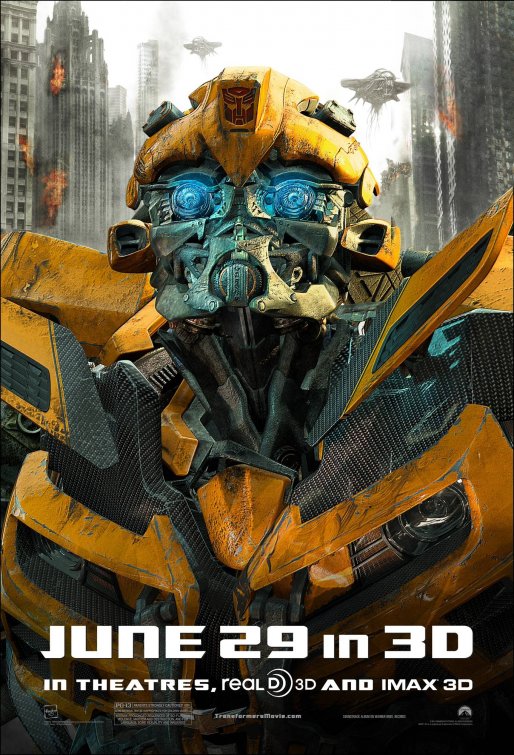 1000 piece jigsaw puzzle for the movie poster: Transformers: Dark of the Moon (2011) ver8