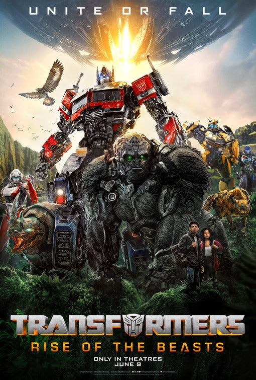 1000 piece jigsaw puzzle for the movie poster: Transformers: Rise of the Beasts (2023) ver11