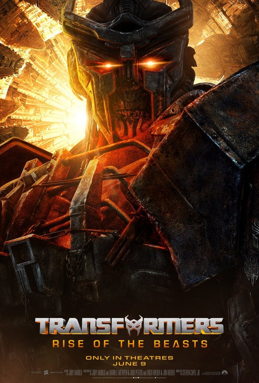 1000 piece jigsaw puzzle for the movie poster: Transformers: Rise of the Beasts (2023) ver12