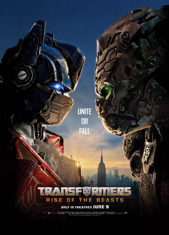 1000 piece jigsaw puzzle for the movie poster: Transformers: Rise of the Beasts (2023) ver13
