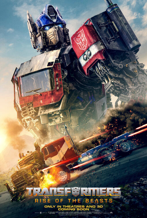 1000 piece jigsaw puzzle for the movie poster: Transformers: Rise of the Beasts (2023) ver18