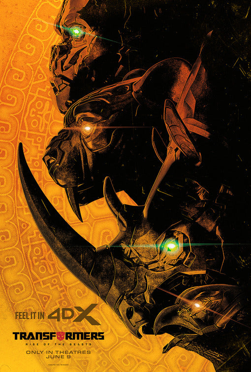 1000 piece jigsaw puzzle for the movie poster: Transformers: Rise of the Beasts (2023) ver22