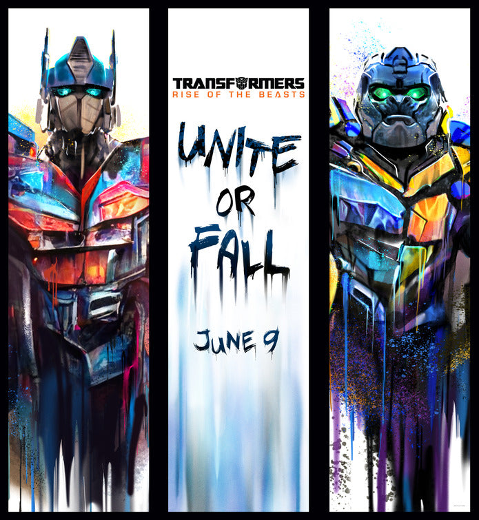 1000 piece jigsaw puzzle for the movie poster: Transformers: Rise of the Beasts (2023) ver37