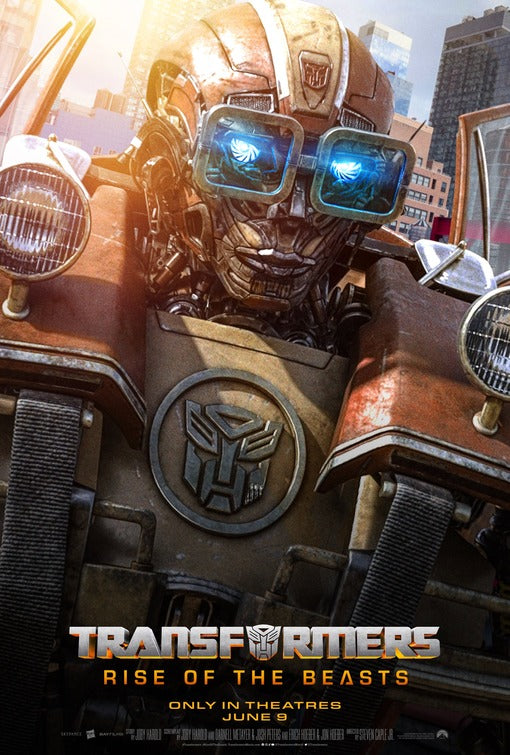 1000 piece jigsaw puzzle for the movie poster: Transformers: Rise of the Beasts (2023) ver6