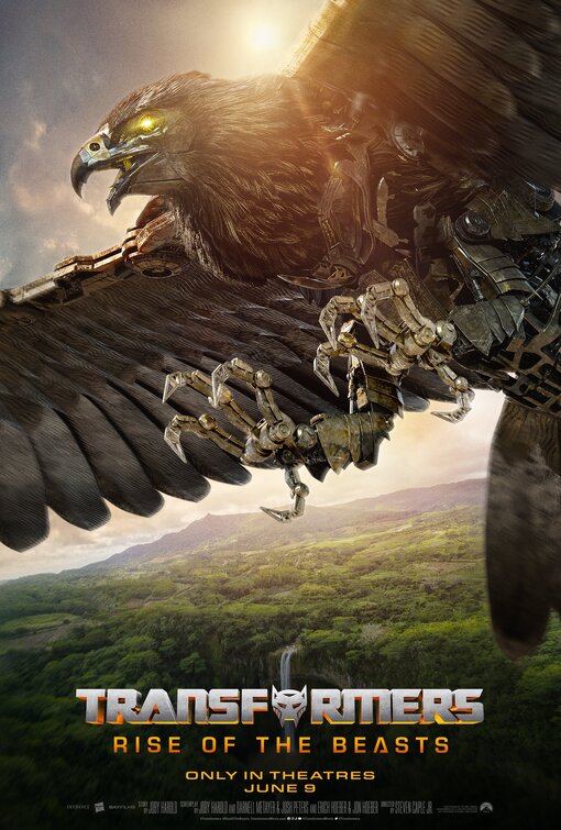 1000 piece jigsaw puzzle for the movie poster: Transformers: Rise of the Beasts (2023) ver9