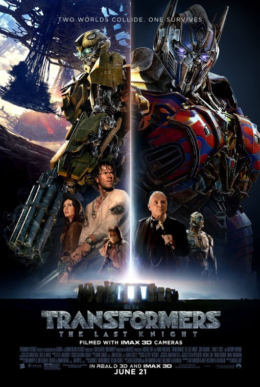 1000 piece jigsaw puzzle for the movie poster: Transformers: The Last Knight (2017) ver13