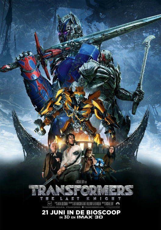 1000 piece jigsaw puzzle for the movie poster: Transformers: The Last Knight (2017) ver14