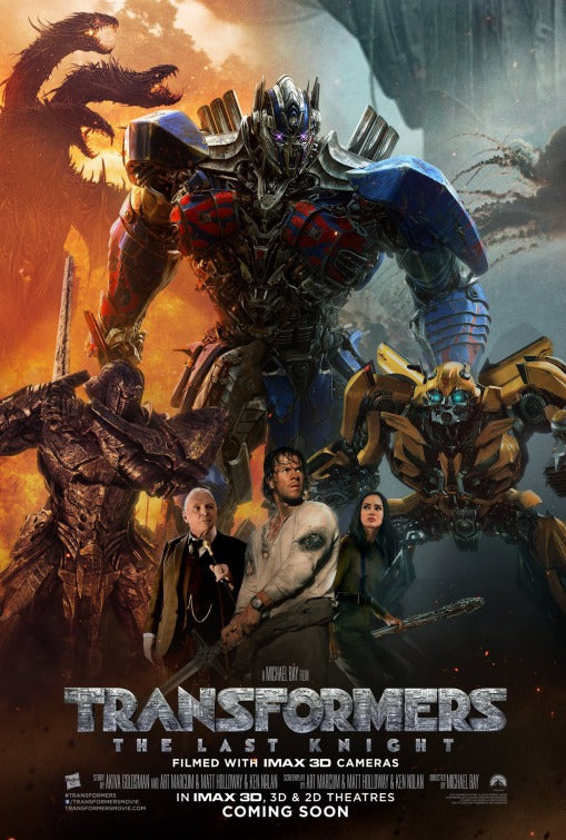 1000 piece jigsaw puzzle for the movie poster: Transformers: The Last Knight (2017) ver15
