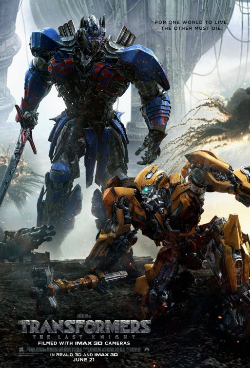 1000 piece jigsaw puzzle for the movie poster: Transformers: The Last Knight (2017) ver4