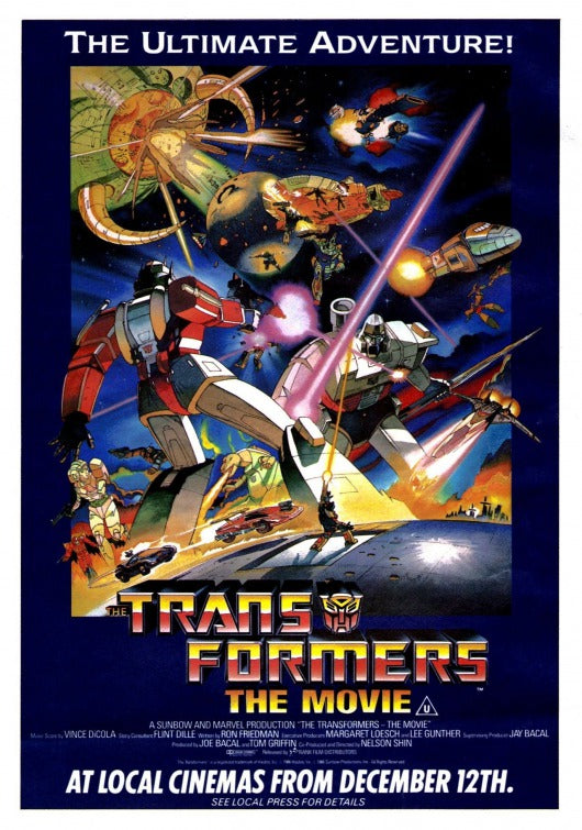 1000 piece jigsaw puzzle for the movie poster: Transformers: The Movie (1986) ver2