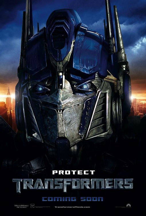 the movie poster: Transformers (2007) ver10