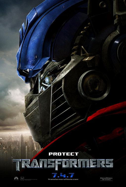 the movie poster: Transformers (2007) ver4