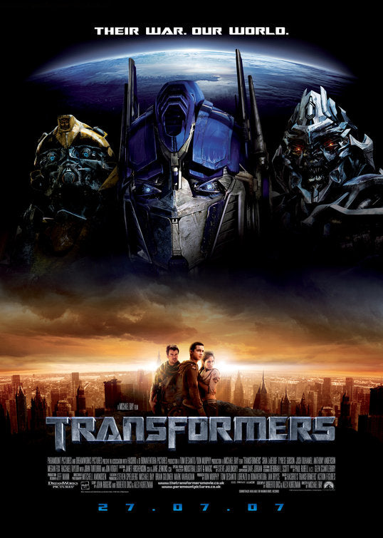 the movie poster: Transformers (2007) ver8