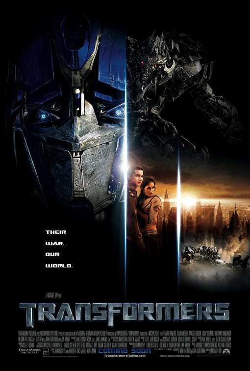 the movie poster: Transformers (2007) ver9
