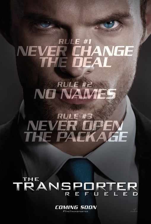 1000 piece jigsaw puzzle for the movie poster: The Transporter Refueled (2015)