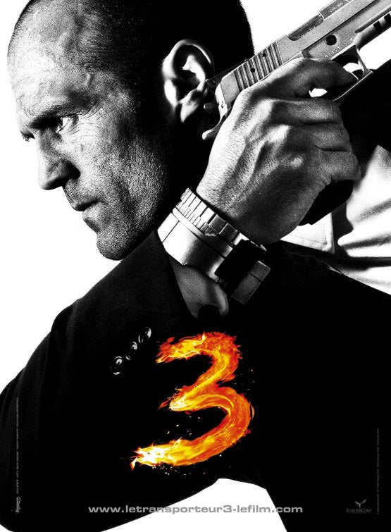 1000 piece jigsaw puzzle for the movie poster: Transporter 3 (2008)