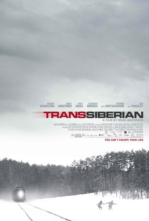 the movie poster: Transsiberian (2008)