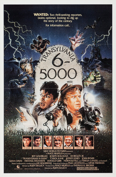 the movie poster: Transylvania 6-5000 (1985)