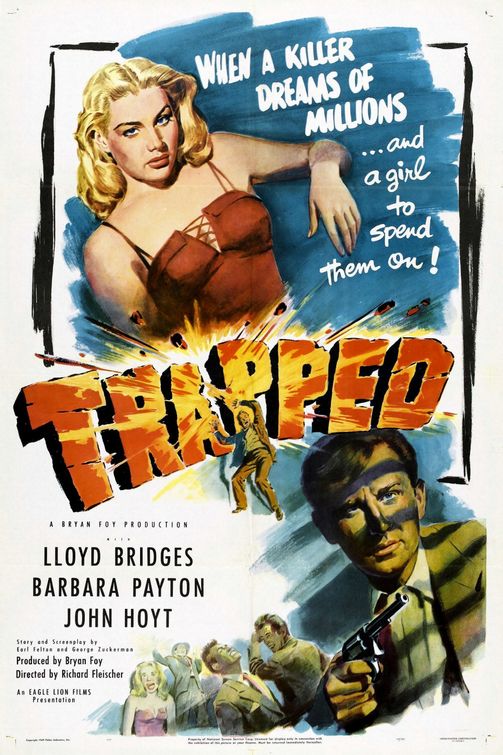 the movie poster: Trapped (1949)