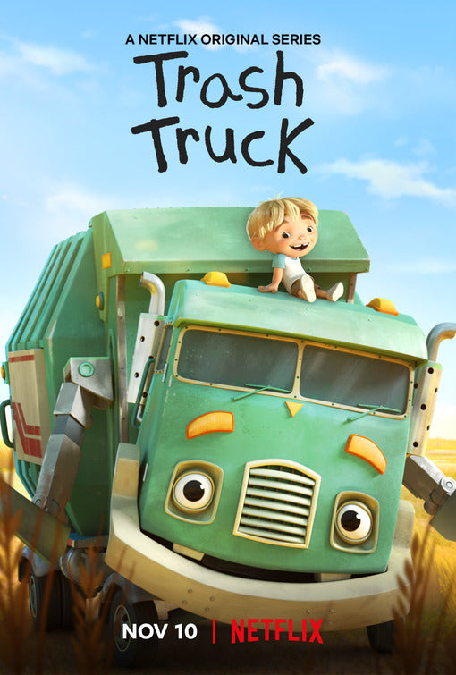 1000 piece jigsaw puzzle for tv poster: Trash Truck, ver2