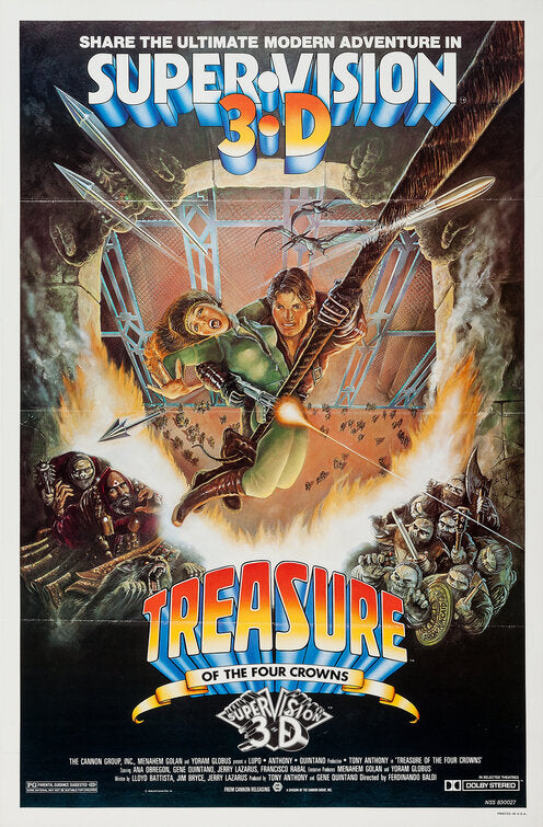 the movie poster: Treasure of the Four Crowns (1983)