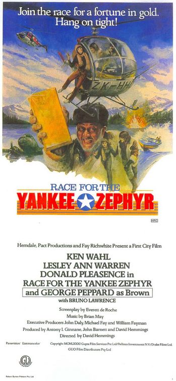 1000 piece jigsaw puzzle for the movie poster: Treasure of the Yankee Zephyr (1984) ver2